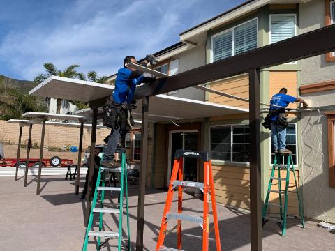 Patio Cover Installation